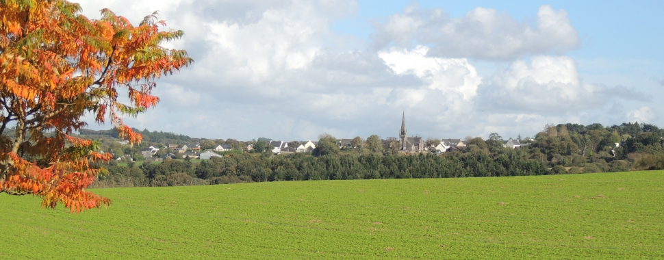 Vue de Locmélar - Crédit photo : site de la mairie de Locmélar